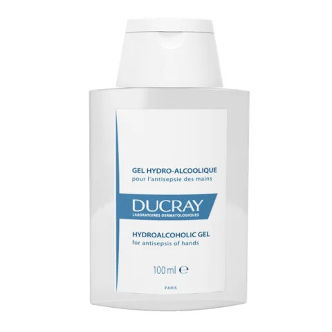 Ducray Gel Idro-Alcolico per Detergere le Mani 100 ml