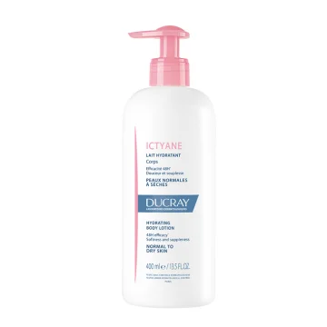 Ducray Ictyane Latte Idratante Corpo per Pelli da Normali a Secche 400 ml