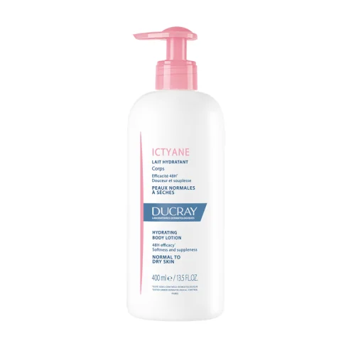 Ducray Ictyane Latte Idratante Corpo per Pelli da Normali a Secche 400 ml
