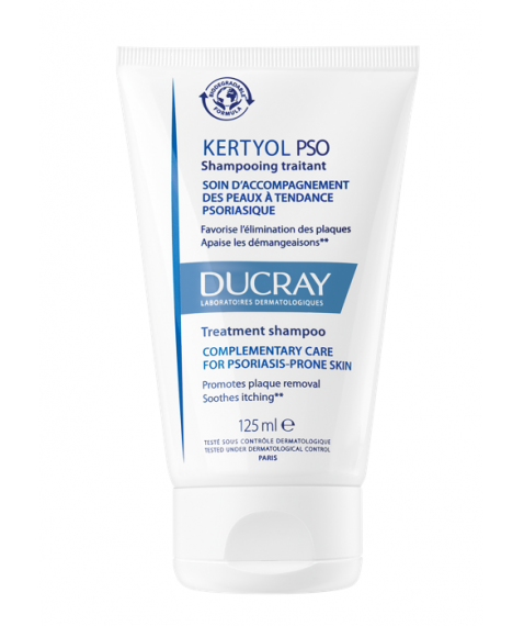 Ducray Kertyol PSO Shampoo Trattante Riequilibrante per Cute a Tendenza Psoriaca 125 ml