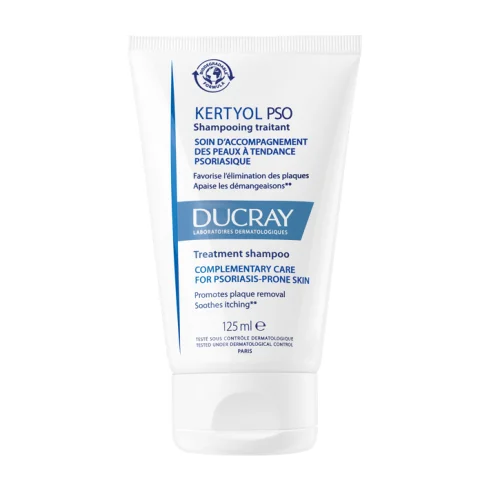 Ducray Kertyol PSO Shampoo Trattante Riequilibrante per Cute a Tendenza Psoriaca 125 ml Ducray Kertyol PSO Shampoo Trattante Riequilibrante per Cute a Tendenza Psoriaca 125 ml