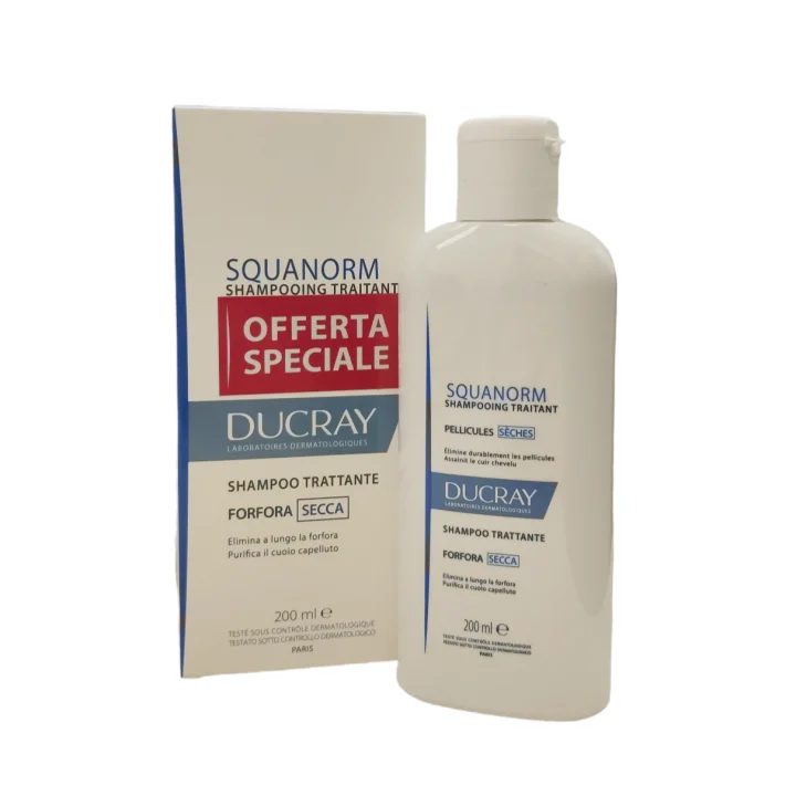 Ducray Squanorm Shampoo Trattante Forfora Secca 200 ml