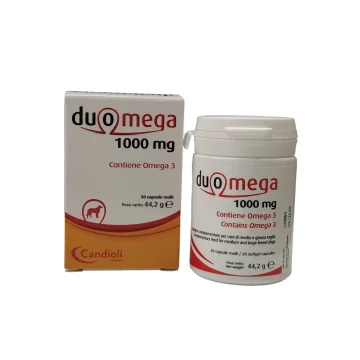 Duomega Cani 1000 mg 30 Capsule - Per cani di media e grande taglia