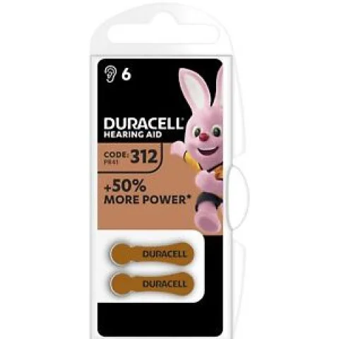 DURACELL EASY TAB 312 MARRONE DURACELL EASY TAB 312 MARRONE