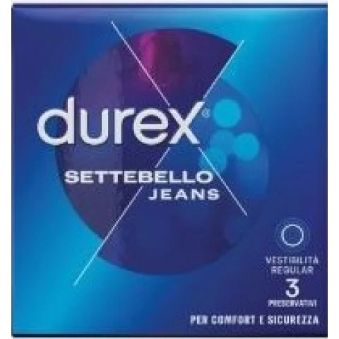DUREX SETTEBELLO JEANS 3 PRESERVATIVI