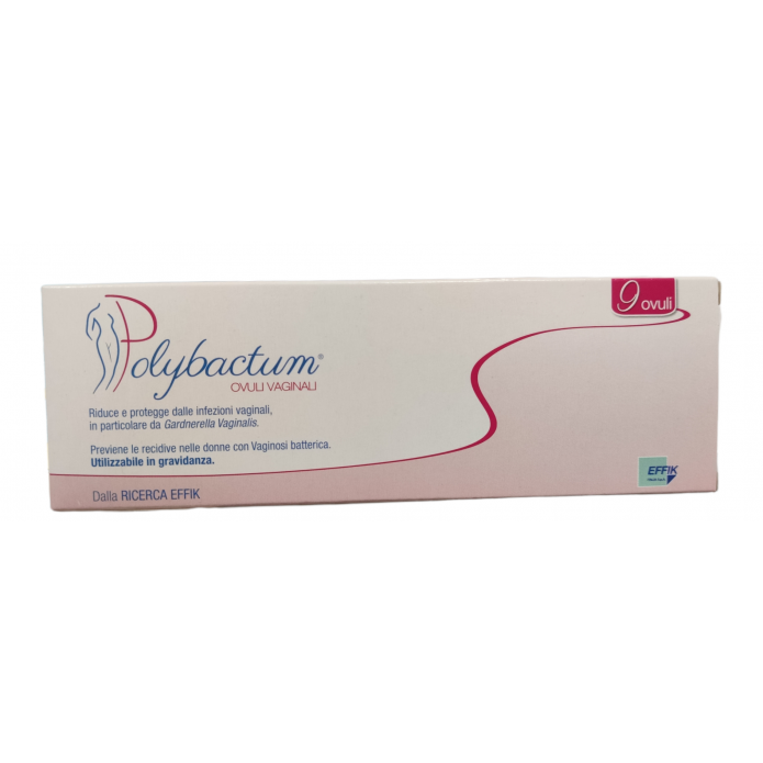 Polybactum 9 Ovuli Vaginali per Ridurre e Prevenire le Infezioni Vaginali