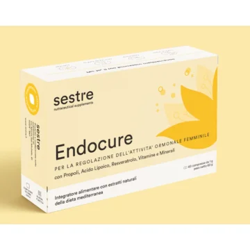 Endocure 60 Compresse - Integratore per la regolazione dell'attivit&agrave; ormonale femminile
