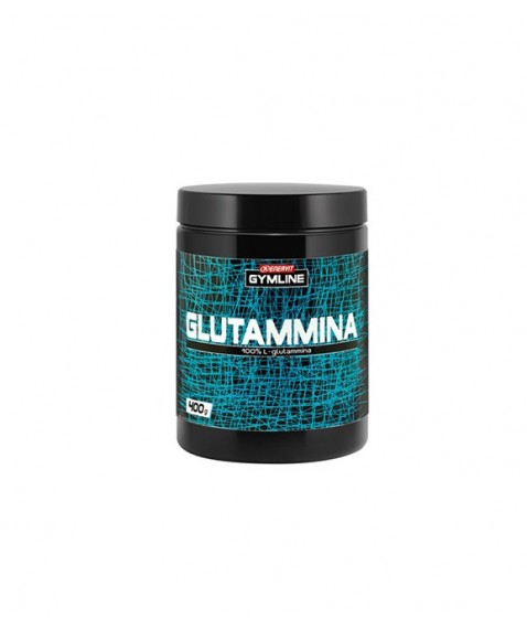 Gymline L-Glutammina 100% 400 gr integratore di Glutammina pura in polvere   