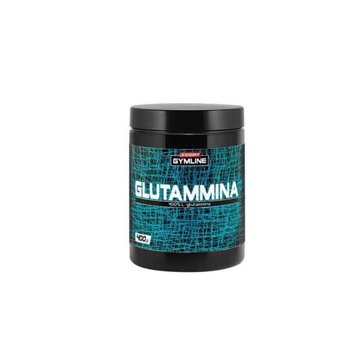 Gymline L-Glutammina 100% 400 gr integratore di Glutammina pura in polvere   