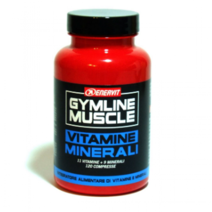 Gymline Muscle Vitamine Minerali 120 Compresse Integratore Alimentare
