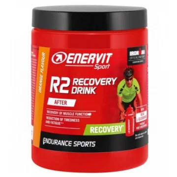 ENERVIT SPORT R2 RECOVERY DRINK INTEGRATORE ALIMENTARE GUSTO ARANCIA 400 GR BEVANDA DI RECUPERO