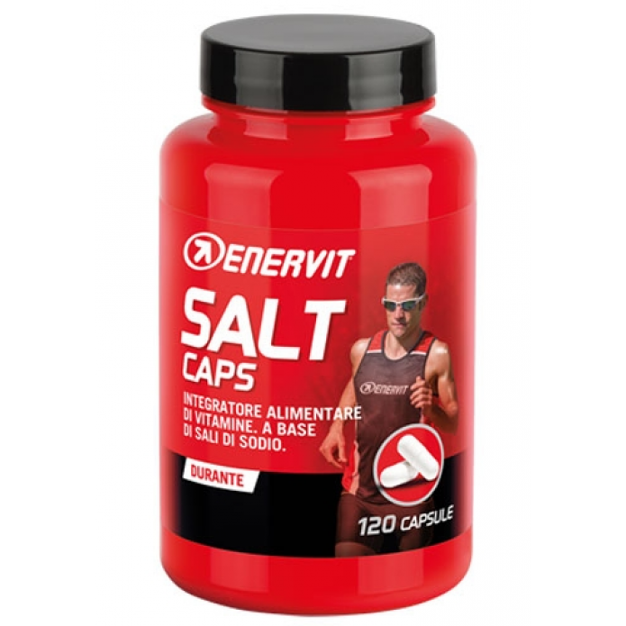 Enervit Salt Caps 120 Capsule Integratore alimentare di vitamine a base di sali di sodio