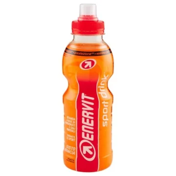 Enervit Sport Drink Gusto Arancia 500 ml - Bevanda a base di carboidrati e sali minerali