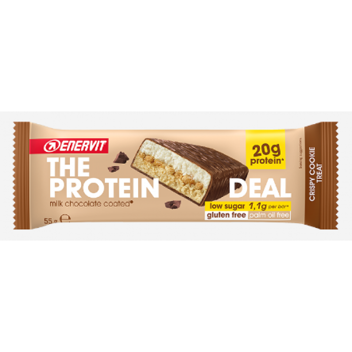 Enervit Protein Deal Barretta Proteica Gusto Cookie Croccante 55 gr