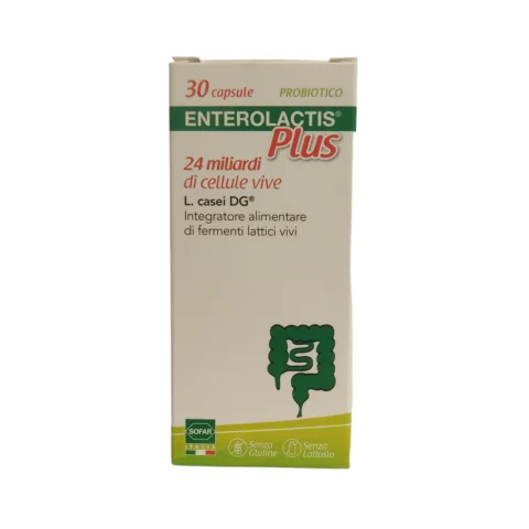 Enterolactis Plus 30 Capsule - Integratore di fermenti lattici 