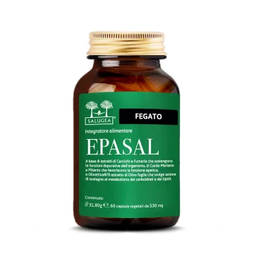Epasal Salugea 60 Capsule - Integratore alimentare per la&nbsp;depurazione del fegato