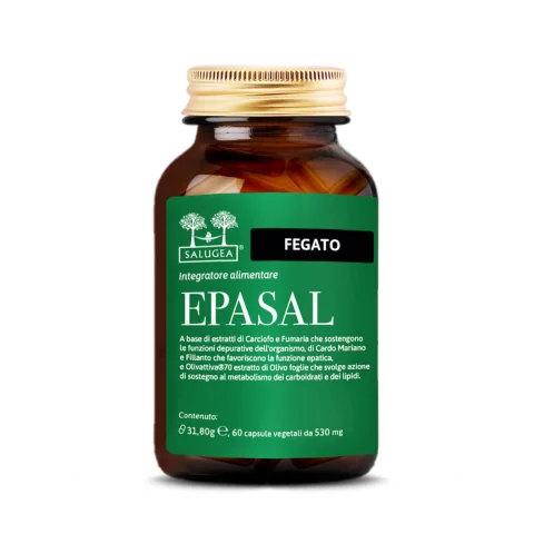 Epasal Salugea 60 Capsule - Integratore alimentare per la&nbsp;depurazione del fegato