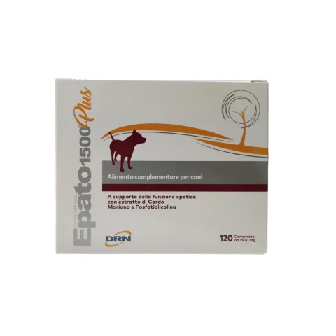 Epato 1500 Plus 120 Compresse per Cani - Supporta la funzione epatica