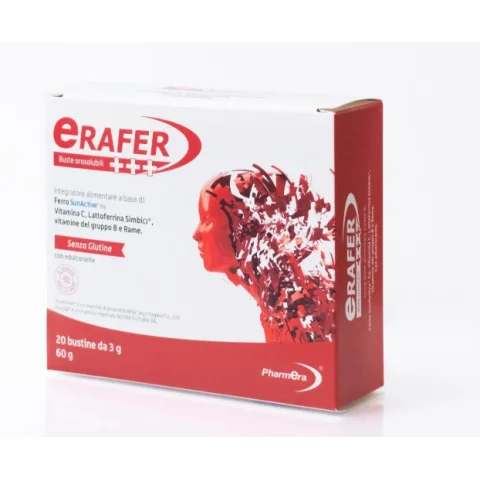 ERAFER+++ Integratore a base di ferro 20 bustine