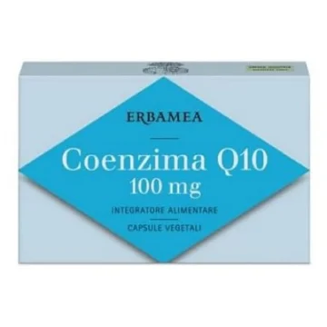 Erbamea Coenzima Q10 100 mg 24 Capsule Vegetali