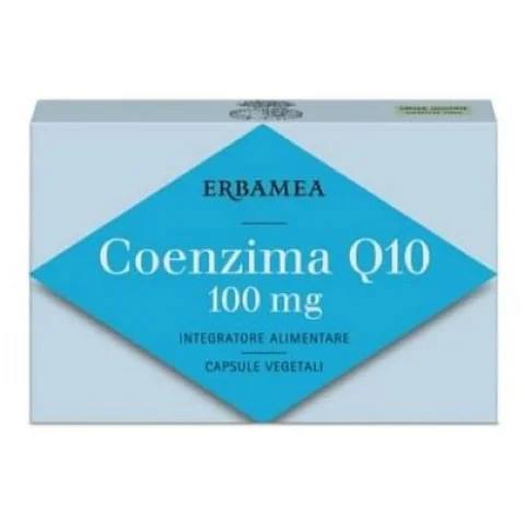 Erbamea Coenzima Q10 100 mg 24 Capsule Vegetali
