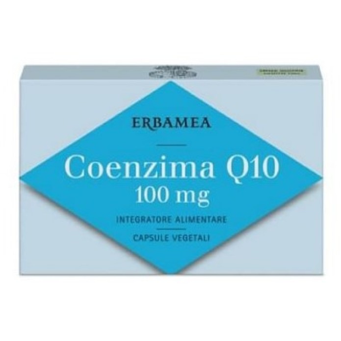Erbamea Coenzima Q10 100 mg 24 Capsule Vegetali