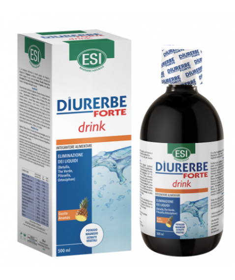 Esi Diurerbe Forte Drink 500 ml Ananas - Drenante e depurativo