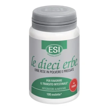 Esi Le Dieci Erbe + Forte 100 Ovalette - Per la regolarit&agrave; intestinale