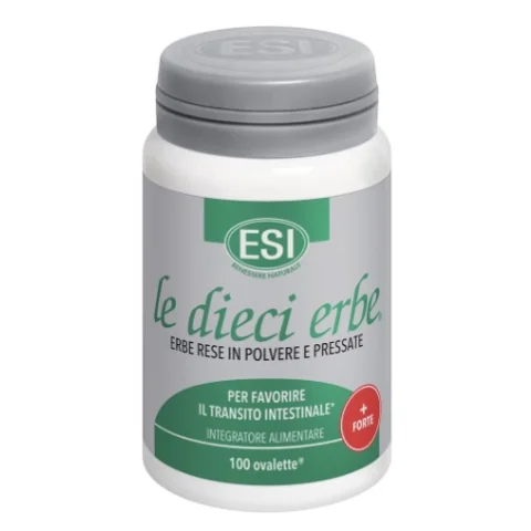 Esi Le Dieci Erbe + Forte 100 Ovalette - Per la regolarit&agrave; intestinale