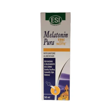 Esi Melatonin Pura Gocce Erbe della Notte 50 ml - Integratore sonno tranquillo