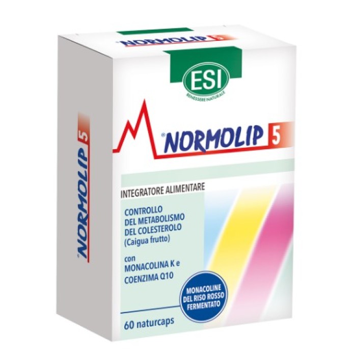 Esi Normolip 5 60 Naturcaps - Per controllare il livello del colesterolo 