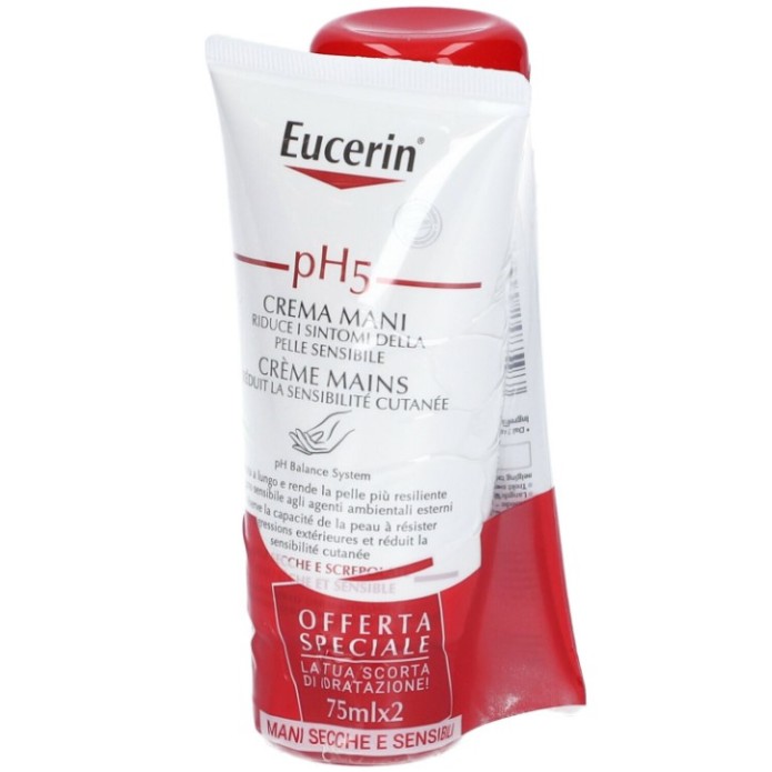 Eucerin Bipacco Ph5 Crema Mani 2x75ml