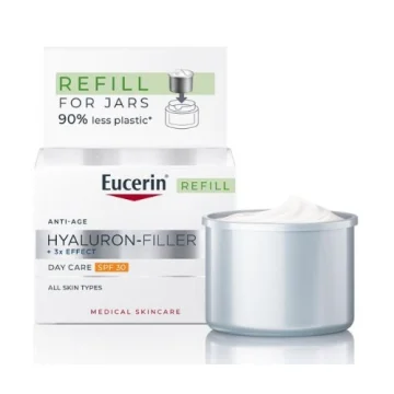 Eucerin Hyaluron-Filler +3x Effect Crema Giorno spf30 Ricarica