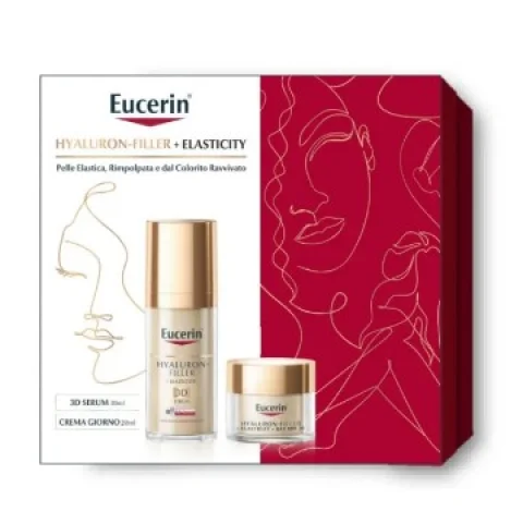 Eucerin Cofanetto Hyaluron-Filler + Elasticity Siero e Crema Giorno