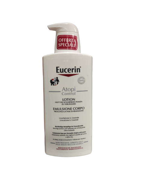 Eucerin AtopiControl Emulsione Corpo Promo 400 ml - Per pelle molto secca ed atopica
