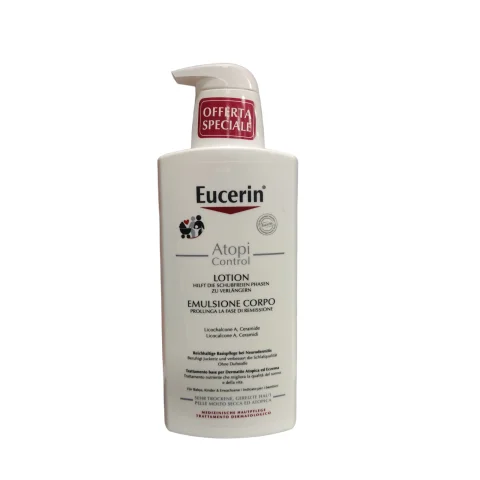 Eucerin AtopiControl Emulsione Corpo Promo 400 ml - Per pelle molto secca ed atopica Eucerin AtopiControl Emulsione Corpo Promo 400 ml - Per pelle molto secca ed atopica