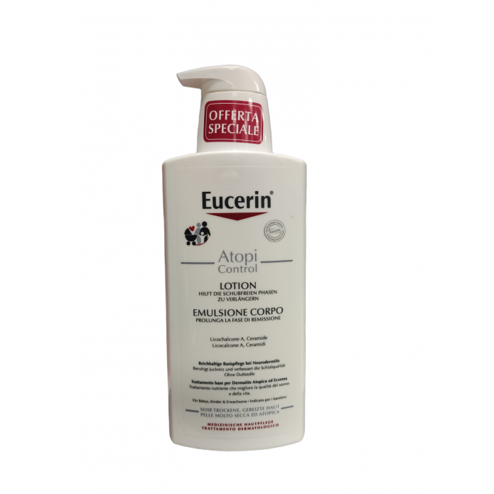 Eucerin AtopiControl Emulsione Corpo Promo 400 ml - Per pelle molto secca ed atopica