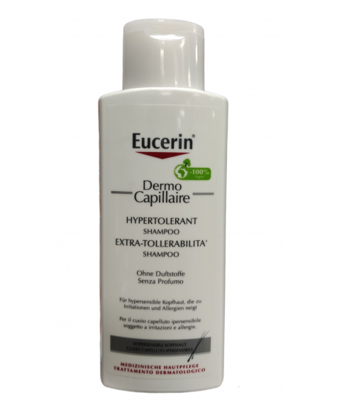 Eucerin DermoCapillaire Shampoo Extra Tollerabilità 250 ml - Per il cuoio capelluto ipersensibile
