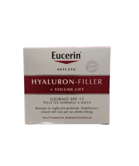 Eucerin Hyaluron-Filler + Volume-Lift Crema Giorno Integratore di Volume per pelli da normali a miste 50 ml