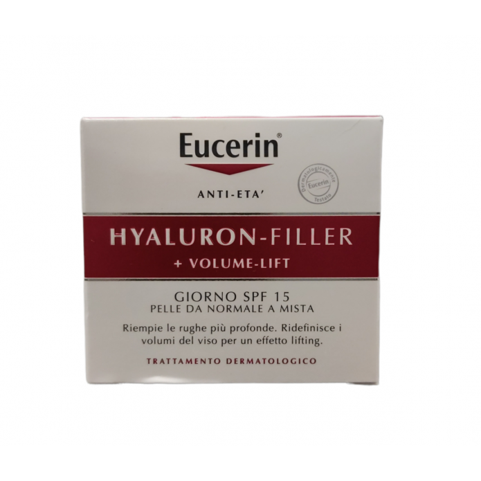 Eucerin Hyaluron-Filler + Volume-Lift Crema Giorno Integratore di Volume per pelli da normali a miste 50 ml