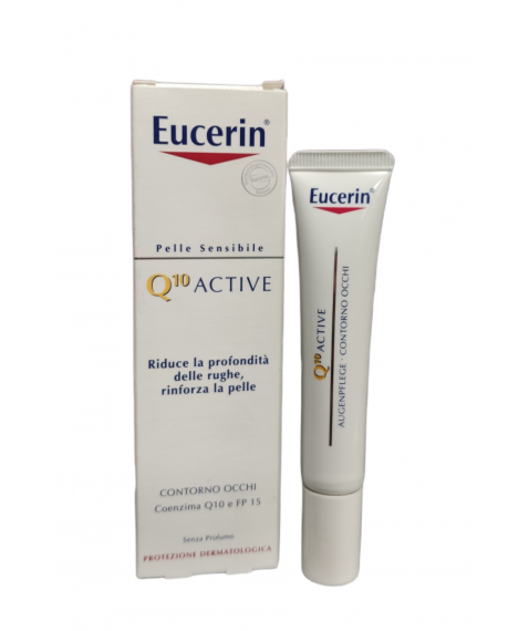 Eucerin Q10 Active Crema Antirughe Contorno Occhi 15 ml