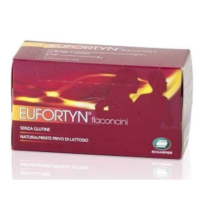 Eufortyn 10 Flaconcini da 15 ml Integratore alimentare contro la stanchezza 