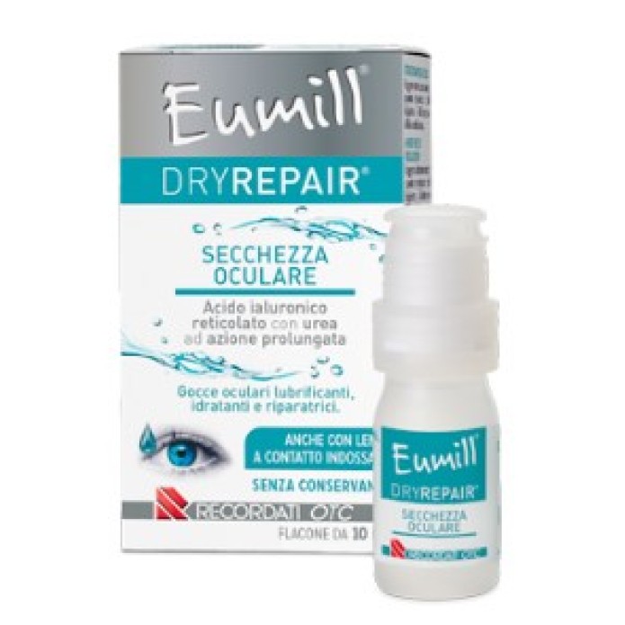 Eumill DryRepair Gocce Oculari Flacone 10 ml - Per secchezza oculare