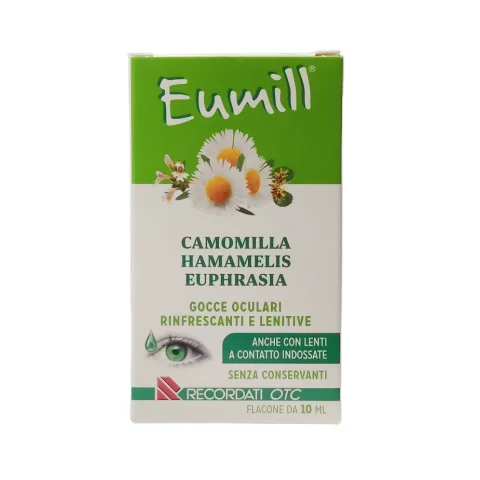 Eumill Gocce Oculari Rinfrescanti e Lenitive Flacone 10 ml Eumill Gocce Oculari Rinfrescanti e Lenitive Flacone 10 ml