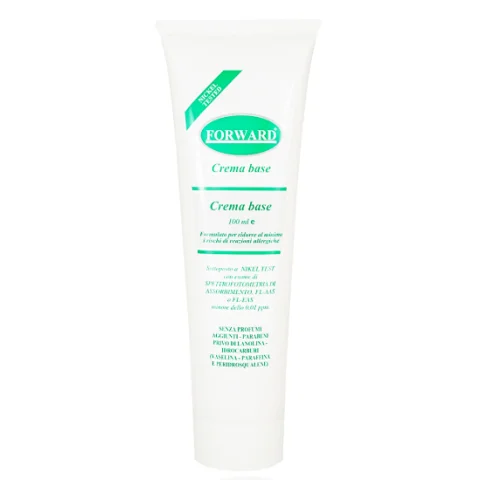 Forward Crema Base 100 ml - Formulata per ridurre al minimo i rischi di reazioni allergiche