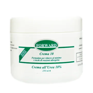 Forward Crema Urea 10% 250 ml - Lenisce il prurito riduce l&rsquo;eritema e la desquamazione