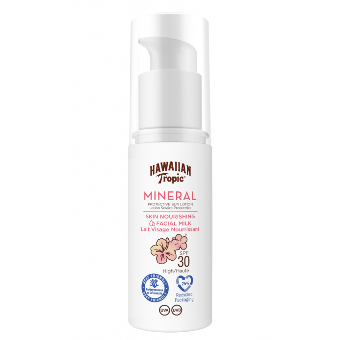 HAWAIIAN TROPIC MINERAL LATTE SOLARE VISO SPF30 50ML