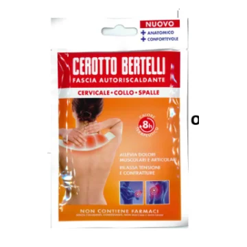 Cerotto Bertelli Fascia Autoriscaldante Cervicale Collo e Spalla