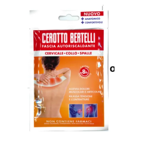 Cerotto Bertelli Fascia Autoriscaldante Cervicale Collo e Spalla