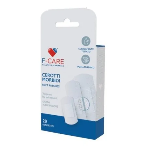 F-CARE CEROTTI MORBIDI ASSORTITI 20PZ